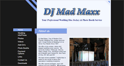 Desktop Screenshot of djmadmaxx.com